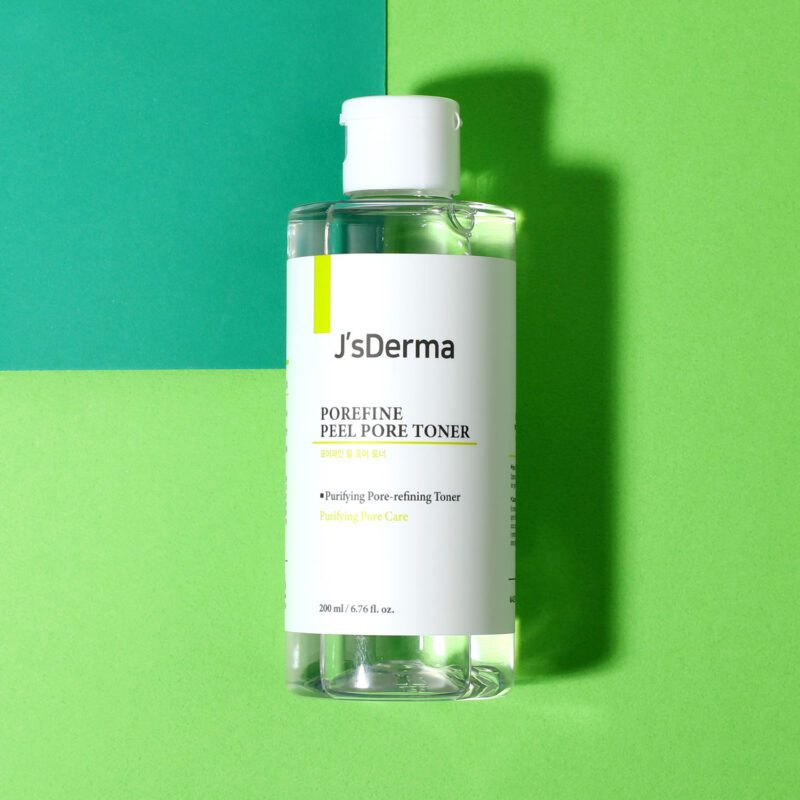 Тонер для очищення пор з AHA кислотою J’sDerma Porefine Peel Pore Toner 200 ml