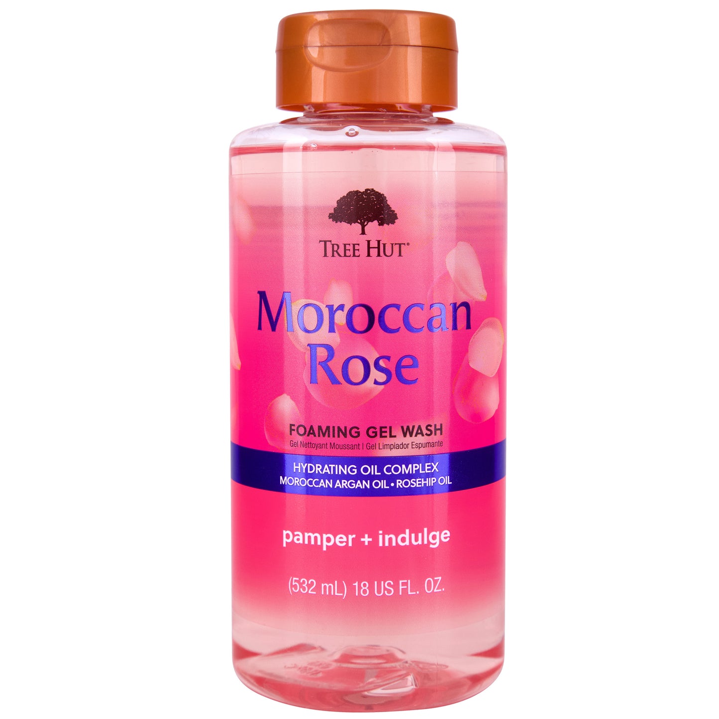 Tree Hut Moroccan Rose Foaming Gel Wash - Гель для душу 532 ml