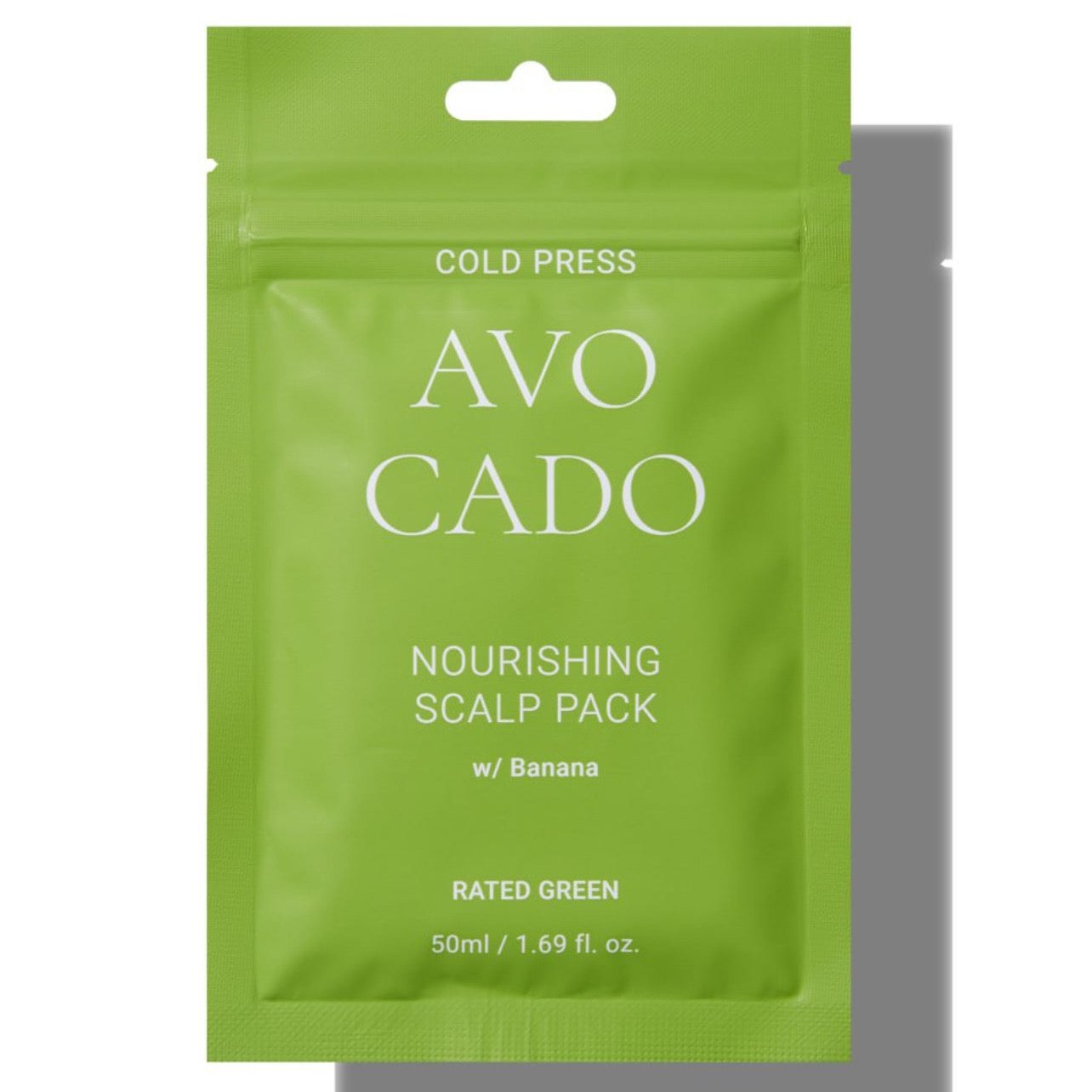 Rated Green Cold Press Avocado Nourishing Scalp Pack - Живильна маска з олією авокадо і екстрактом банана