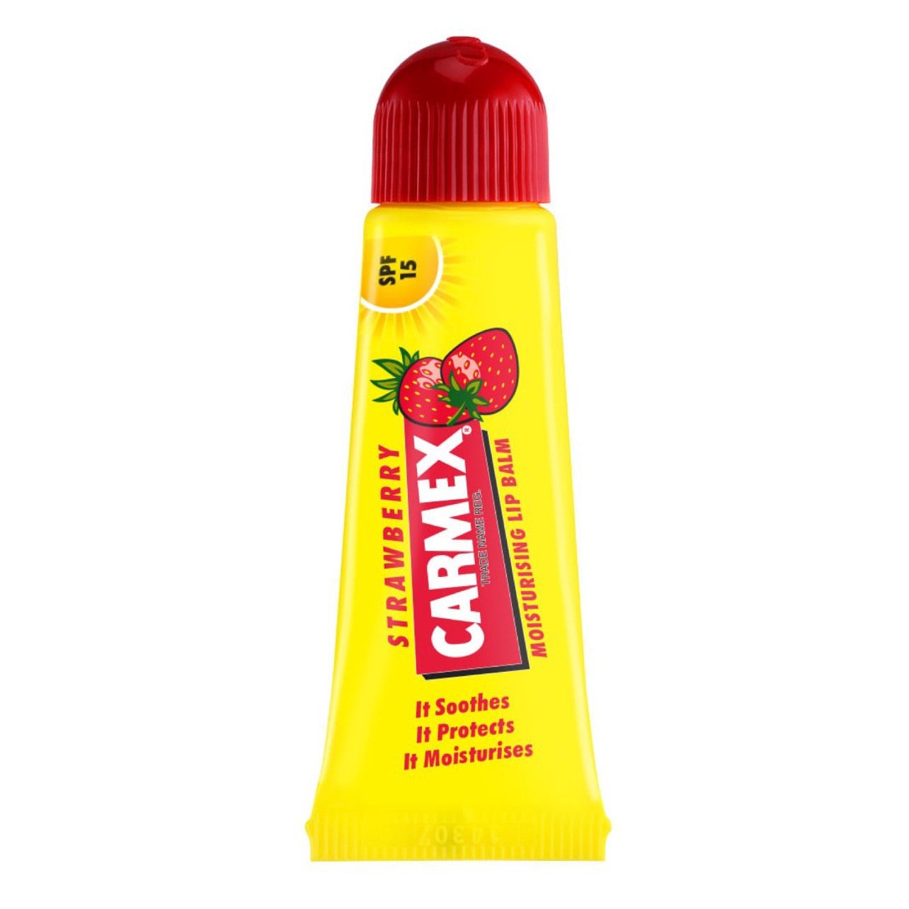 Carmex Lip Balm Strawberry SPF 15 - Бальзам для губ Полуниця