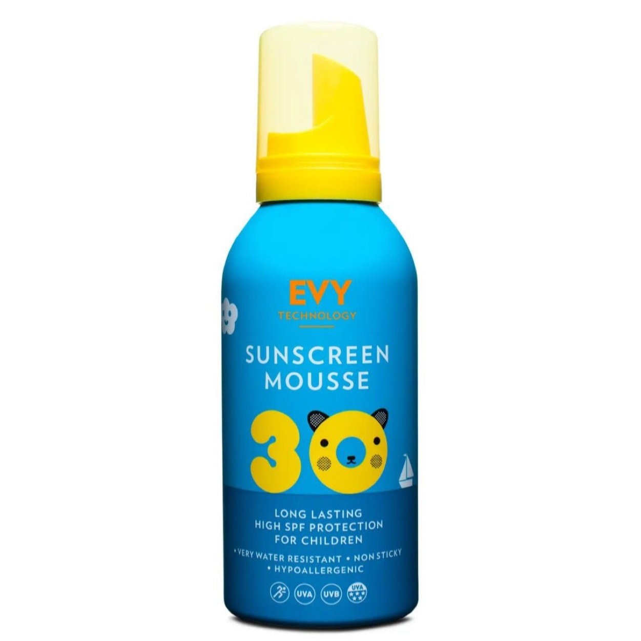 EVY Technology Sunscreen Mousse Kids SPF 30 - Сонцезахисний мус для дітей та немовлят 150 ml