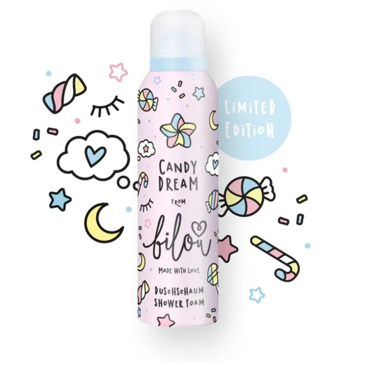 Bilou Candy Dream - Пінка для душу 200 ml