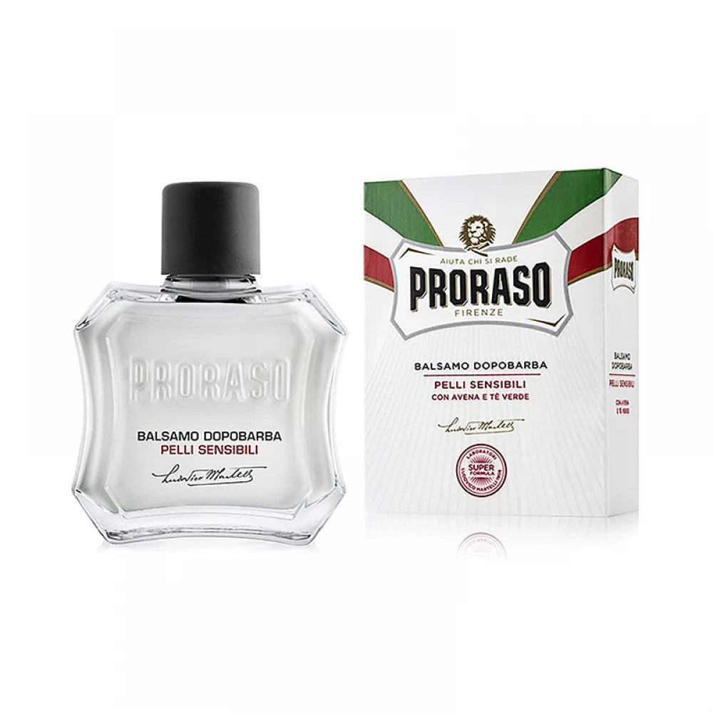 Proraso Aftershave balm - Бальзам після гоління з екстрактом зеленого чаю для чутливої шкіри 100ml
