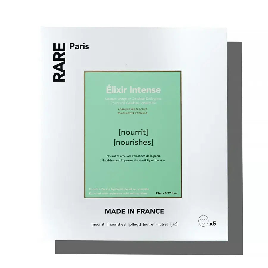Rare Paris Elixir Intense - Поживна тканинна маска для обличчя