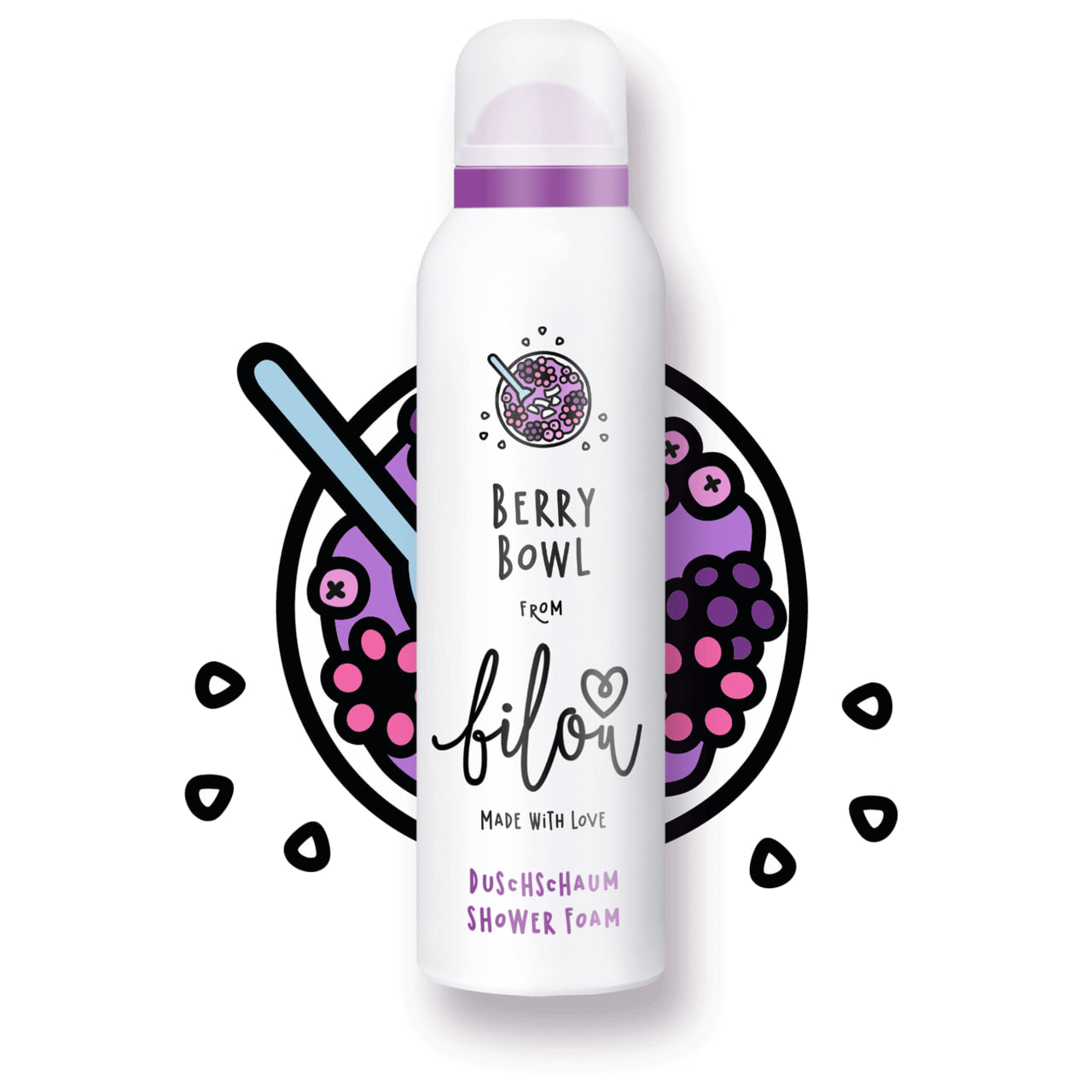 Bilou Berry Bowl - Пінка для душу 200 ml