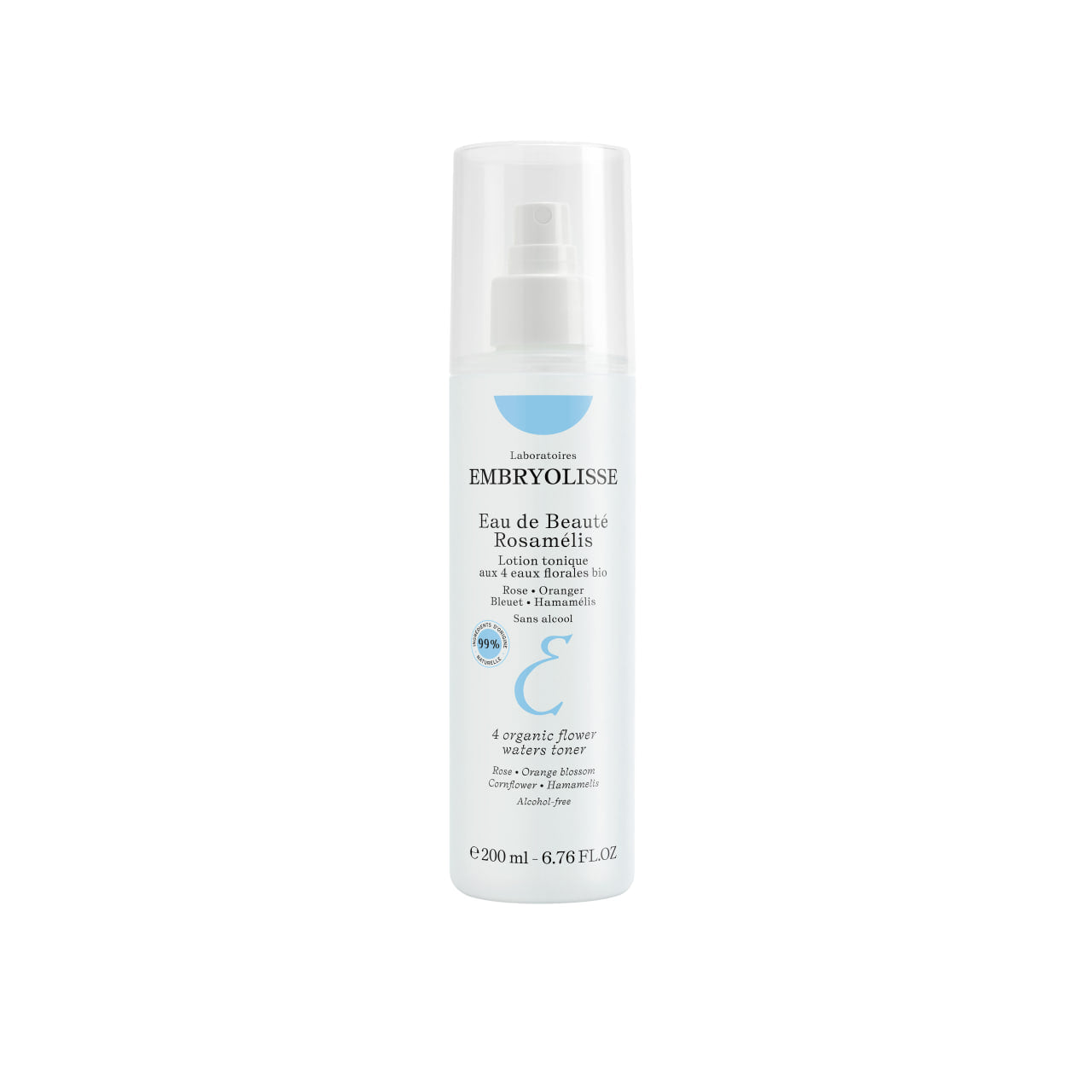 Embryolisse Eau De Beaute Rosamelis - Квітковий тонік-спрей 200 ml