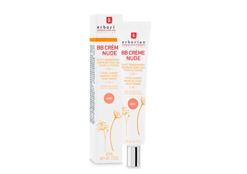 Erborian BB Cream Nude Total Sheer 5 in 1 - BB Крем для обличчя NUDE