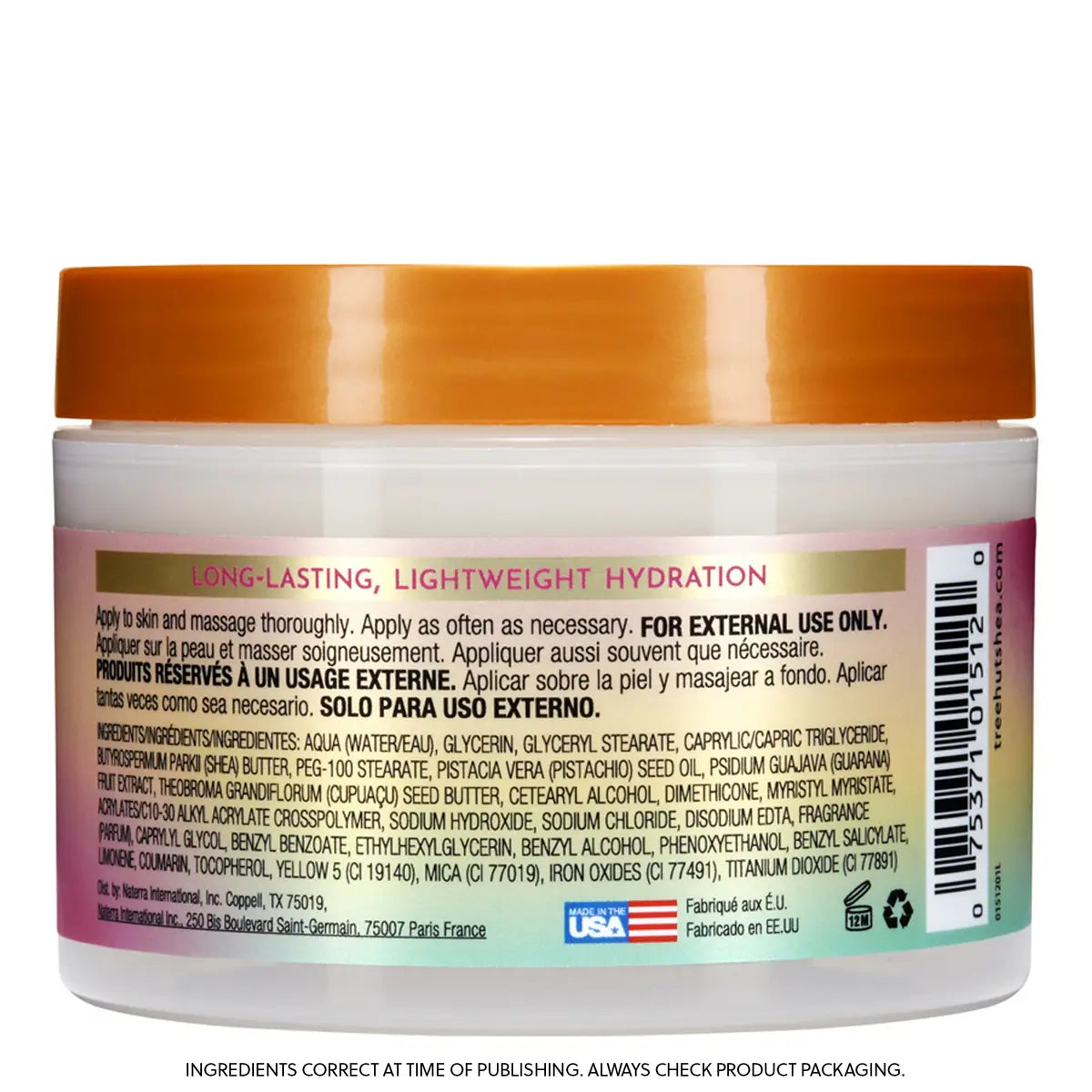 Tree Hut Tropic Glow Whipped Body Butter - Баттер для тіла 240g