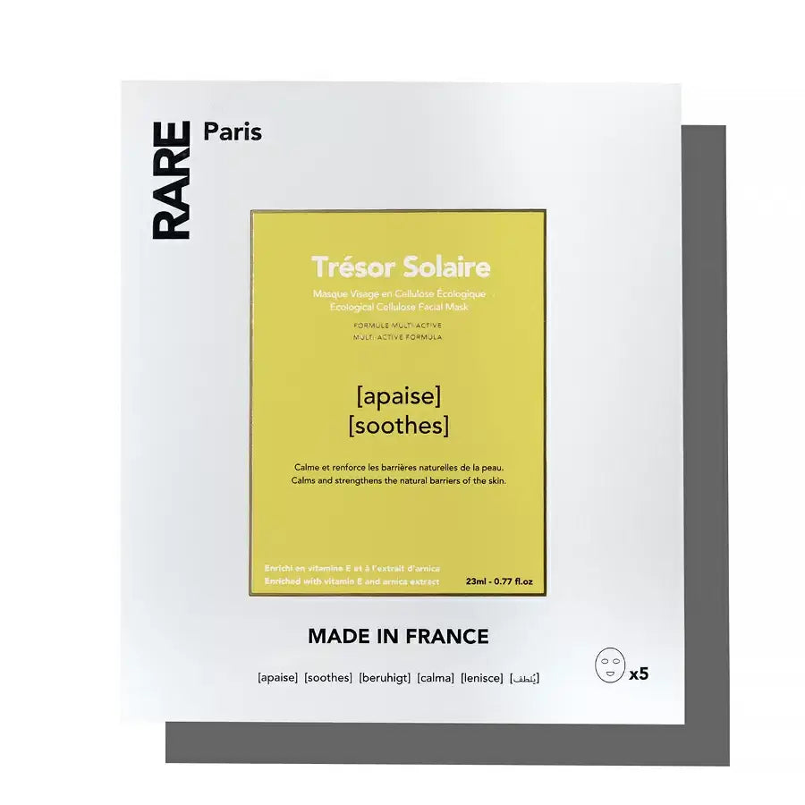Rare Paris Trésor Solaire - Заспокійлива маска для обличчя