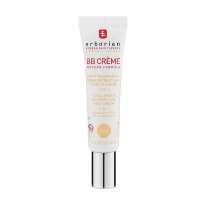 Erborian BB Cream Nude Total Sheer 5 in 1 - BB Крем для обличчя NUDE
