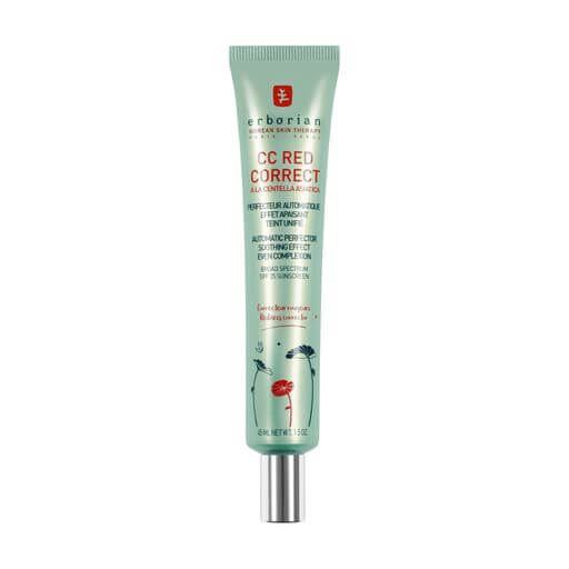 Erborian СС Red Correct Automatic Perfector Sooting Effect Even Complexion - Коригувальний крем для обличчя 45 ml
