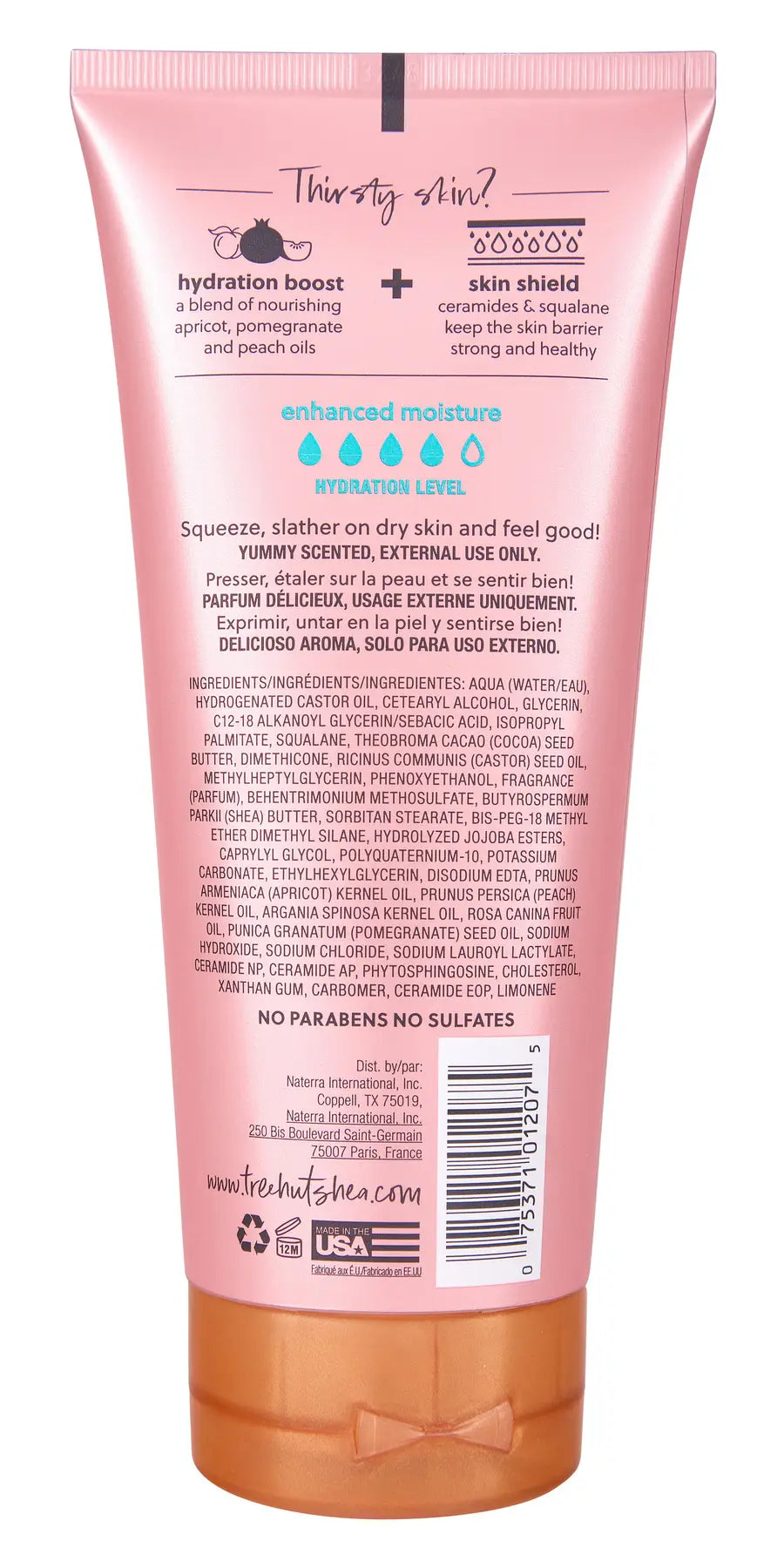 Лосьйон для тіла Tree Hut Moroccan Rose Hydrating Body Lotion 251ml