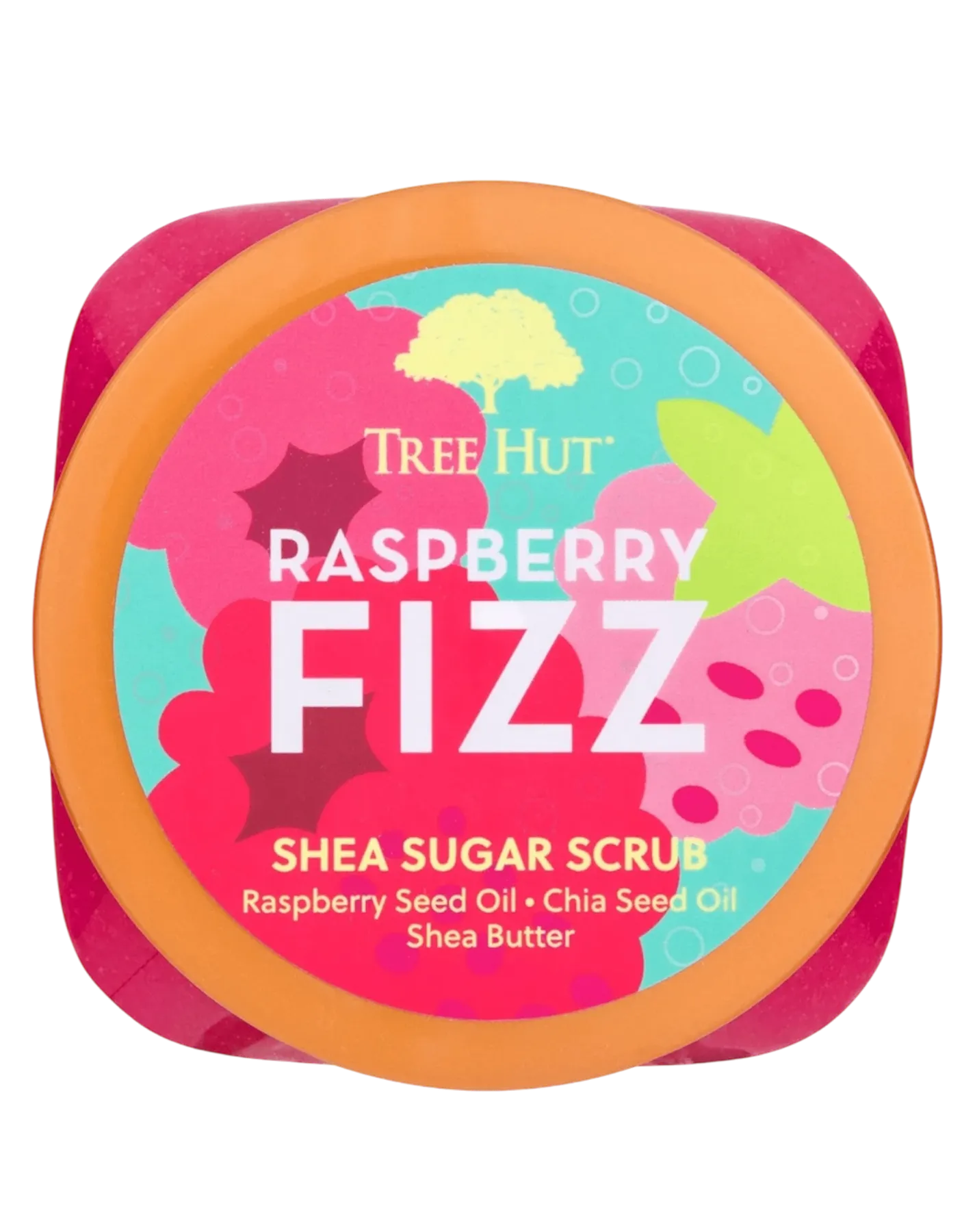 Скраб для тіла - Tree Hut Raspberry Fizz Sugar Scrub 510g